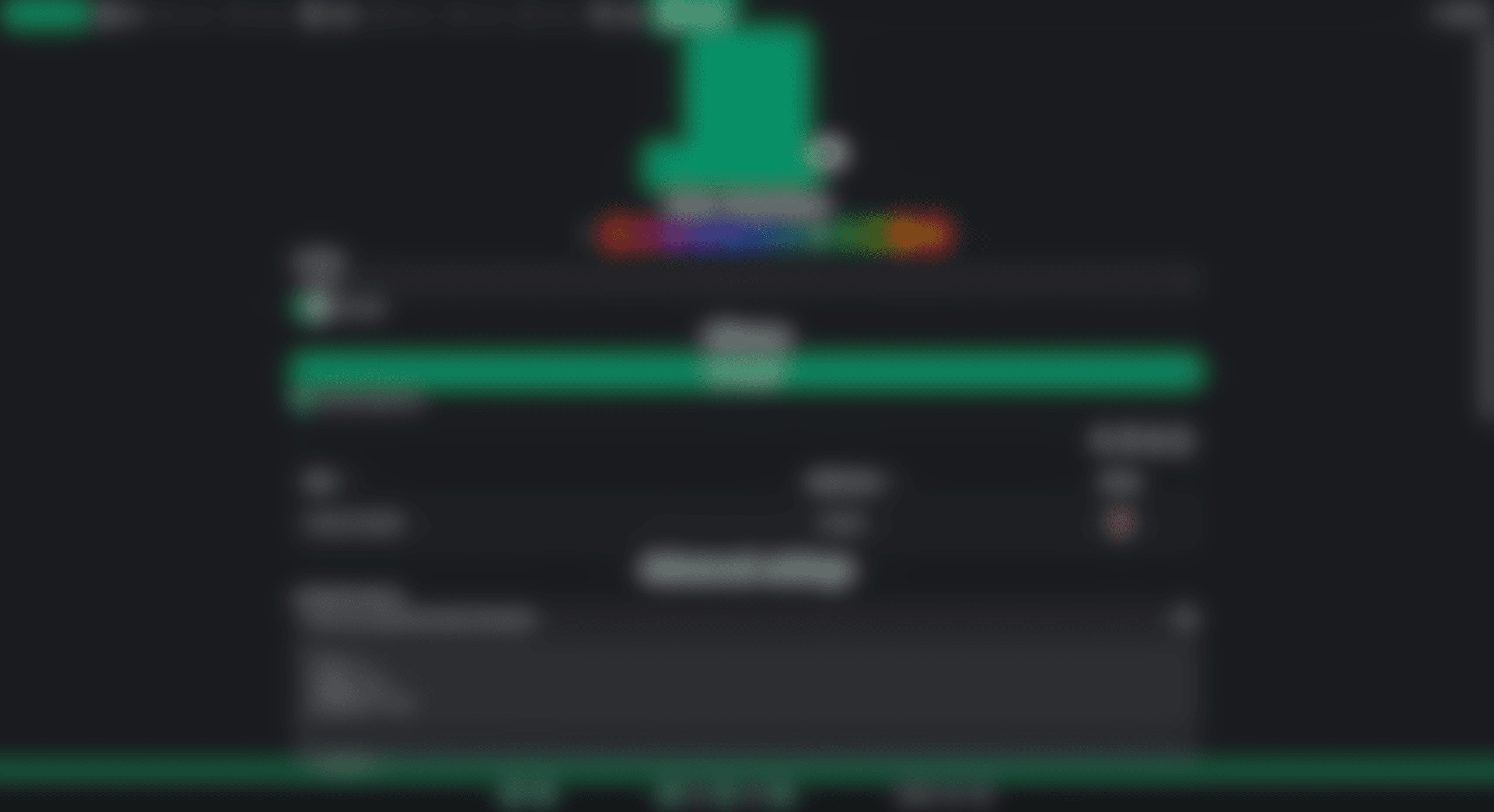 blurred screenshot of one of the future music player's interfaces